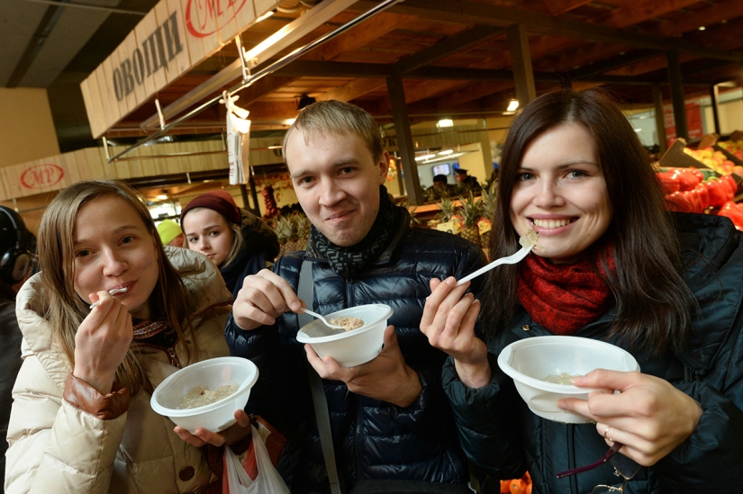 La gelatina más grande del mundo se preparó en Moscú