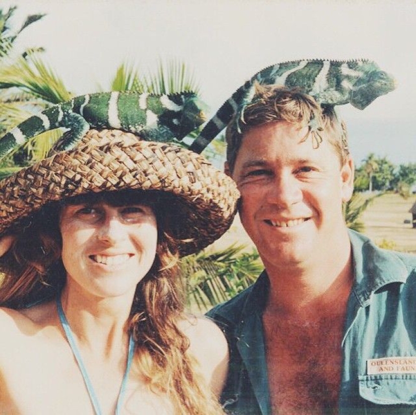 La hija del legendario Steve Irwin sigue los pasos de su padre La hija del legendario Steve Irwin sigue los pasos de su padre