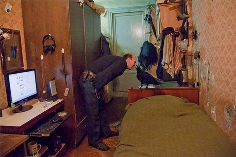 La historia de amistad entre Alexei y el cuervo Zhora.