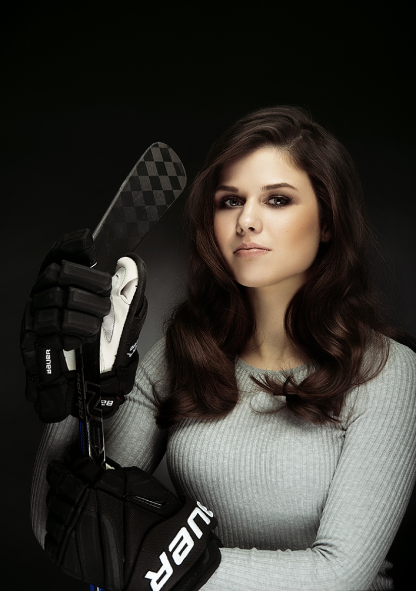 La jugadora de hockey más bella de Rusia: Anastasia Legkodukh La jugadora de hockey más bella de Rusia: Anastasia Legkodukh