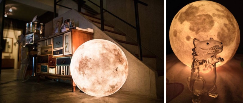la luna esta en casa