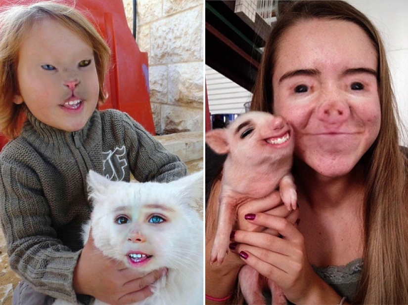 La madre nativa no lo sabrá: cuando el intercambio de caras se convierte en una especie de circo espeluznante