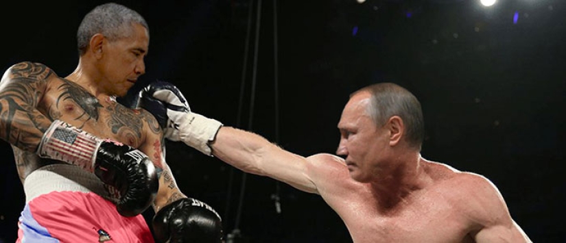 La mirada mordaz de Obama a Putin estuvo en el centro de la batalla de photojab La mirada mordaz de Obama a Putin estuvo en el centro de la batalla de photojab