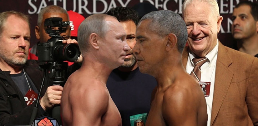 La mirada mordaz de Obama a Putin estuvo en el centro de la batalla de photojab La mirada mordaz de Obama a Putin estuvo en el centro de la batalla de photojab