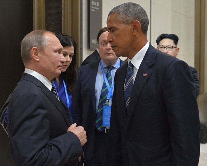 La mirada mordaz de Obama a Putin estuvo en el centro de la batalla de photojab La mirada mordaz de Obama a Putin estuvo en el centro de la batalla de photojab