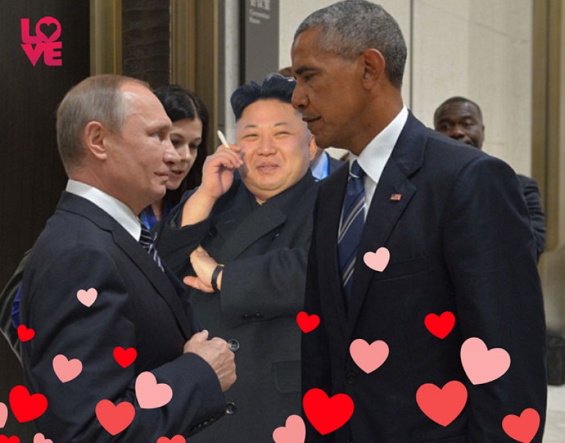 La mirada mordaz de Obama a Putin estuvo en el centro de la batalla de photojab La mirada mordaz de Obama a Putin estuvo en el centro de la batalla de photojab