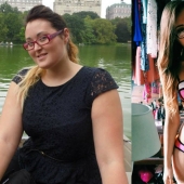 La mujer británica, que estaba gorda de vacaciones, perdió 40 kg para hacer frente a la infertilidad