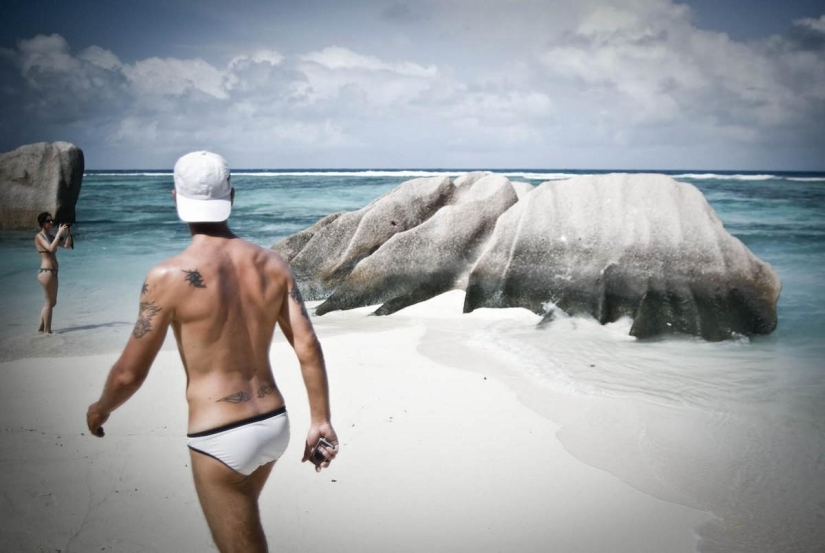 La playa más fotogénica del mundo.