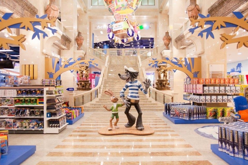 La tienda de juguetes más grande de Rusia.