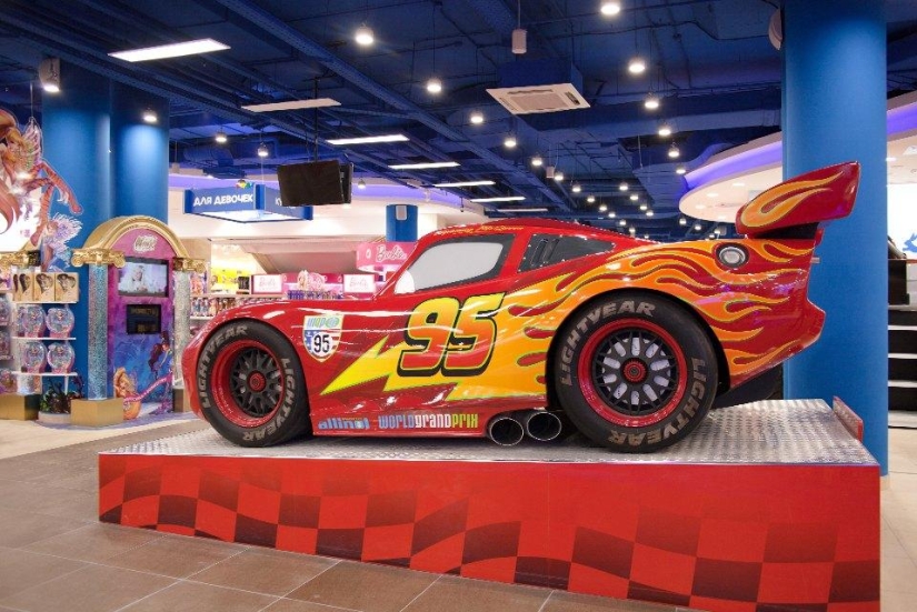 La tienda de juguetes más grande de Rusia.