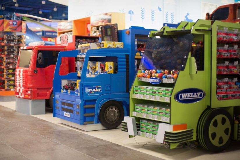 La tienda de juguetes más grande de Rusia.