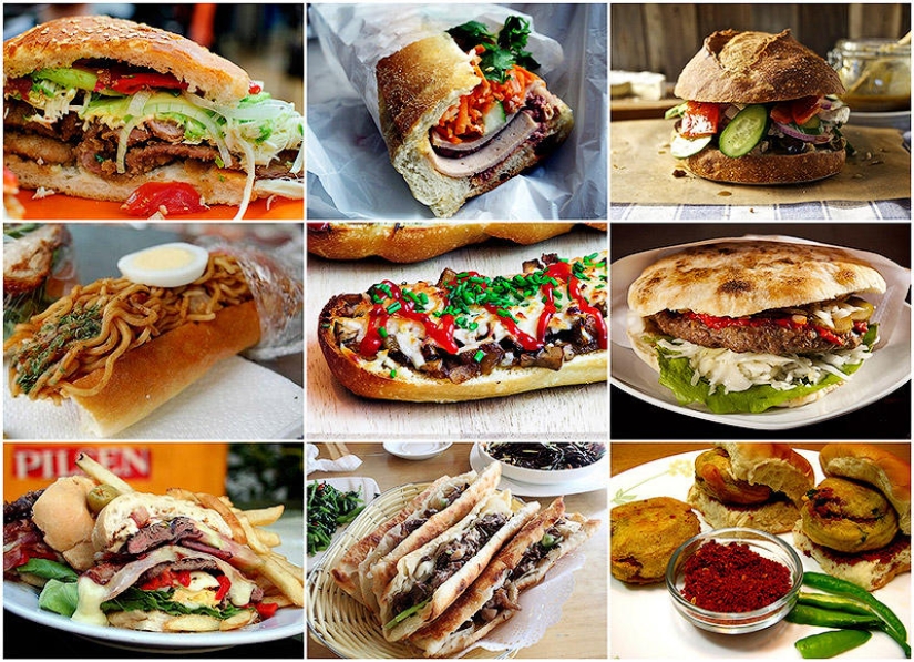 La vuelta al mundo con bocadillos