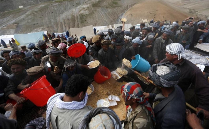 Landslide in Afghanistan
