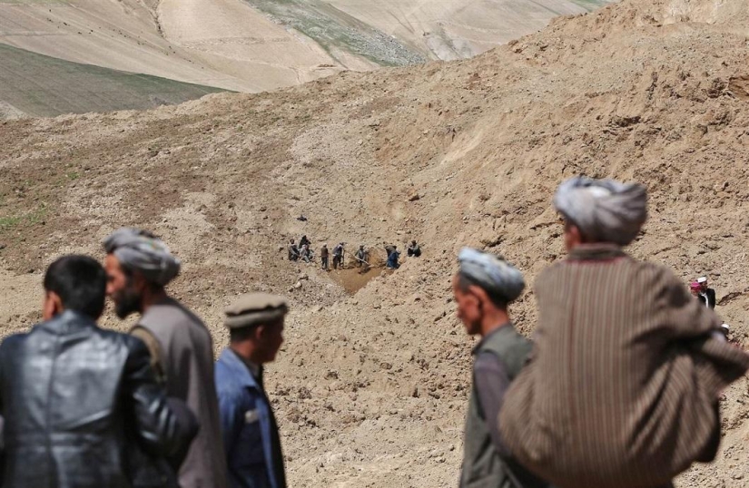 Landslide in Afghanistan