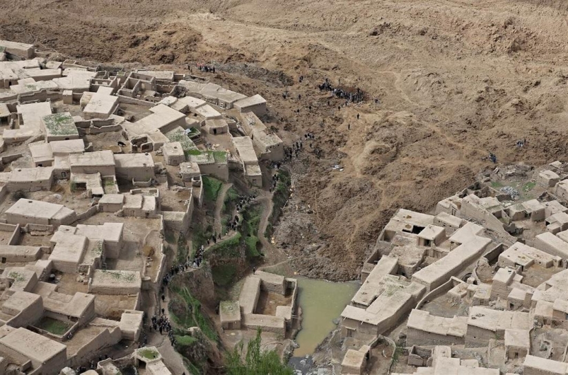Landslide in Afghanistan