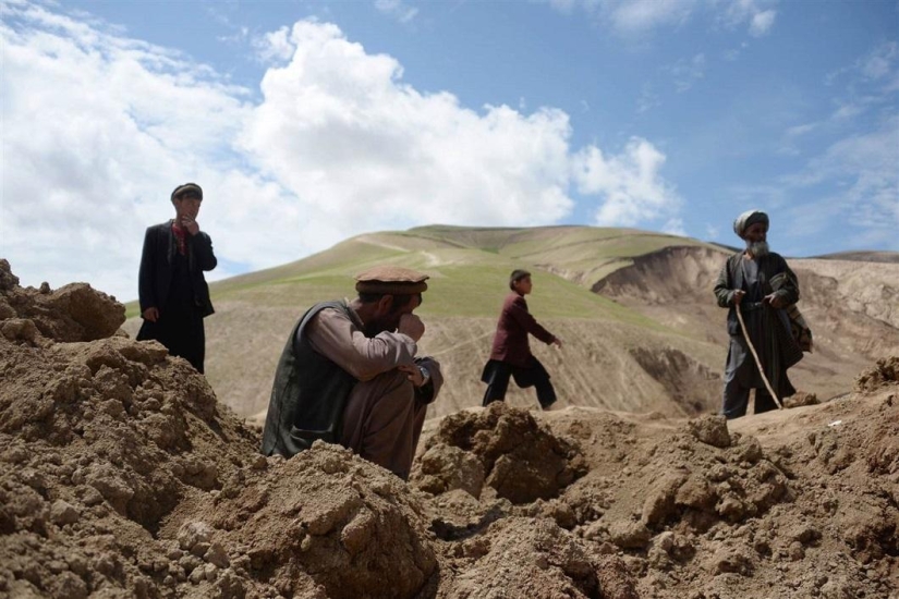 Landslide in Afghanistan