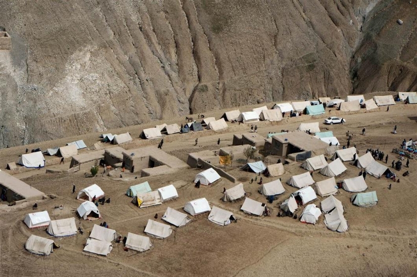 Landslide in Afghanistan