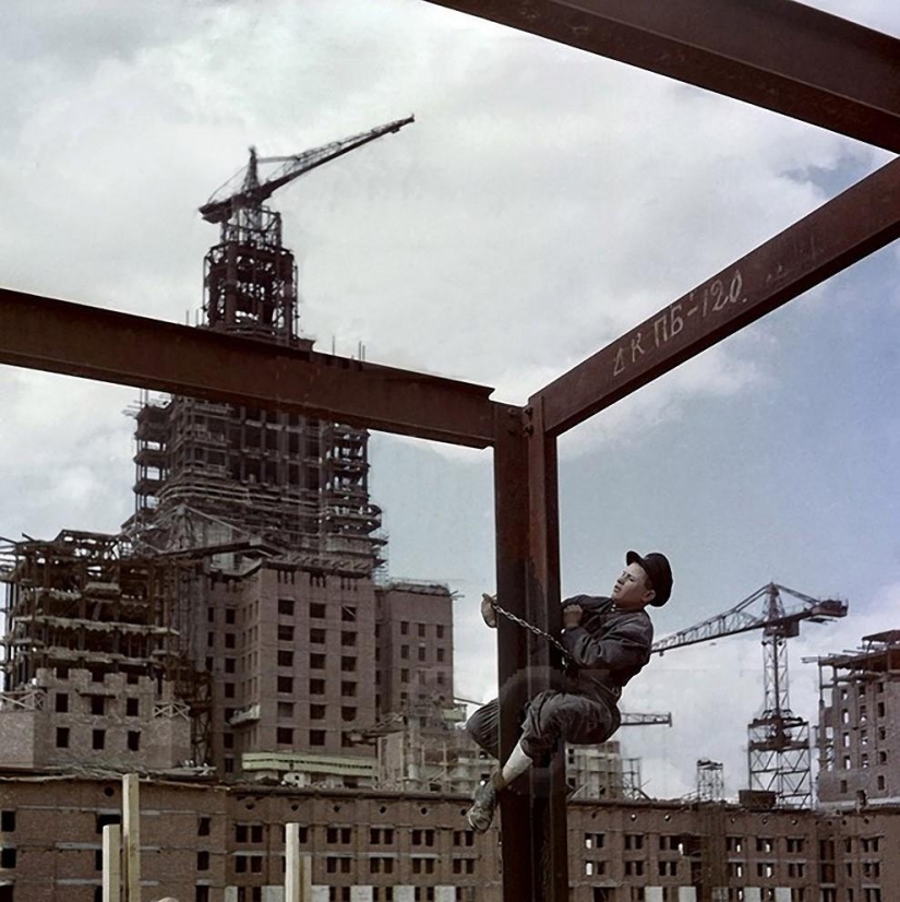 Large construction sites Large construction sites