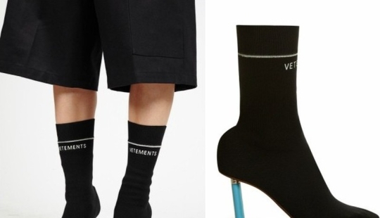 Las botas calcetín son un desafío anti-moda desde Francia