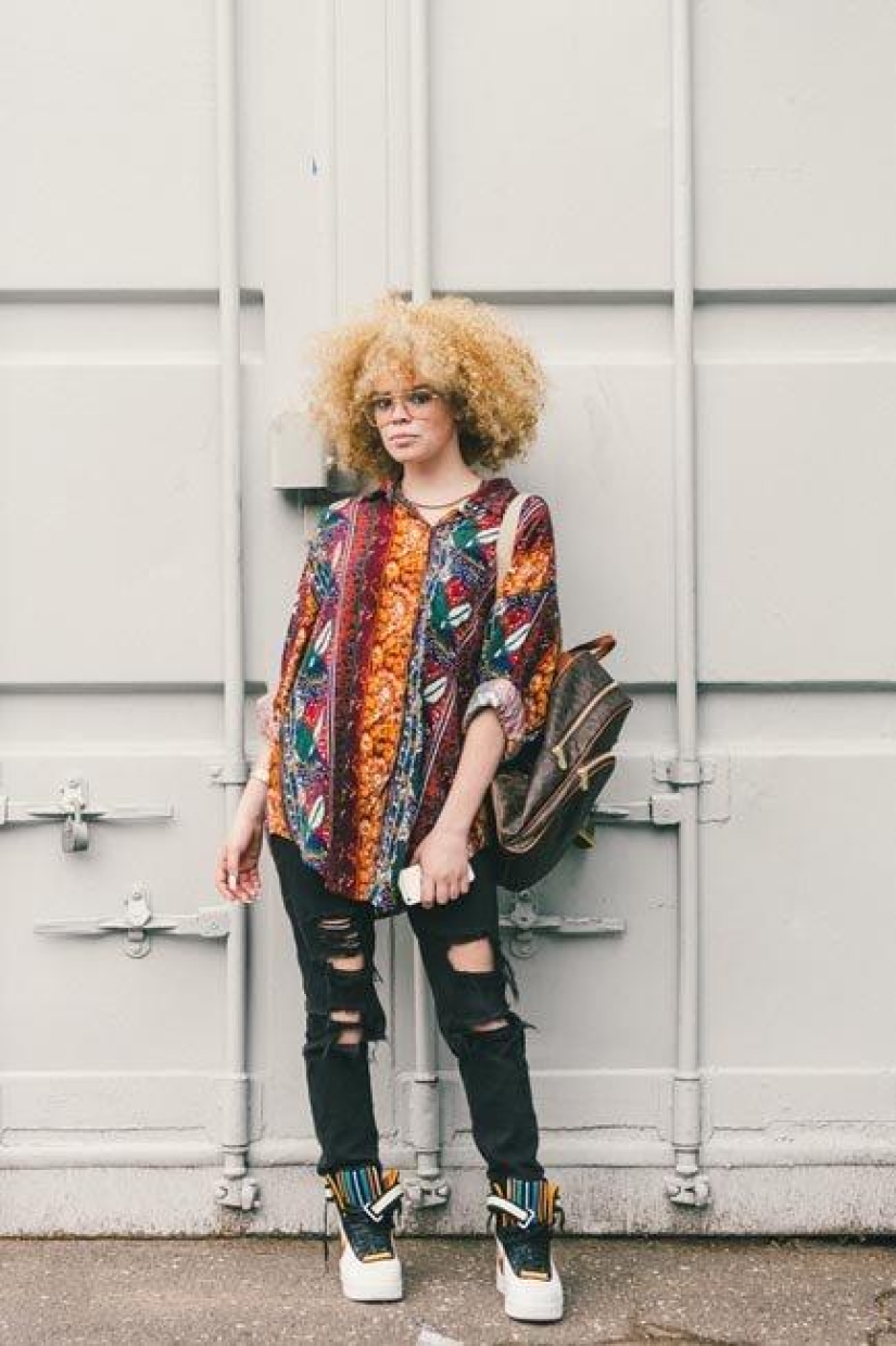 Las chicas más elegantes y hermosas del festival Afropunk-2014 Las chicas más elegantes y hermosas del festival Afropunk-2014