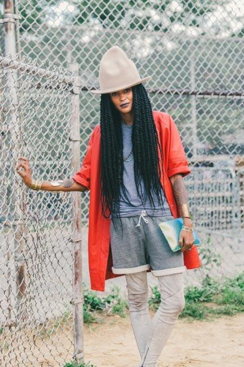 Las chicas más elegantes y hermosas del festival Afropunk-2014 Las chicas más elegantes y hermosas del festival Afropunk-2014