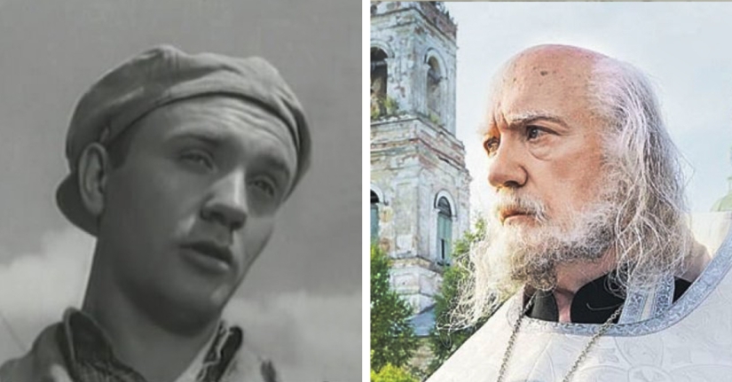 Las estrellas de la pantalla de televisión rusa en sus películas debutantes y ahora