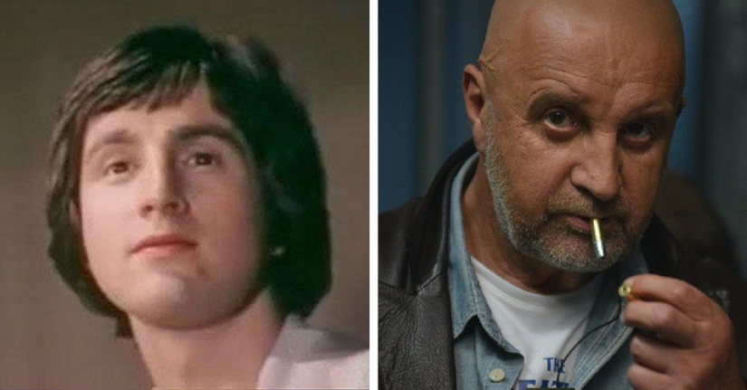 Las estrellas de la pantalla de televisión rusa en sus películas debutantes y ahora