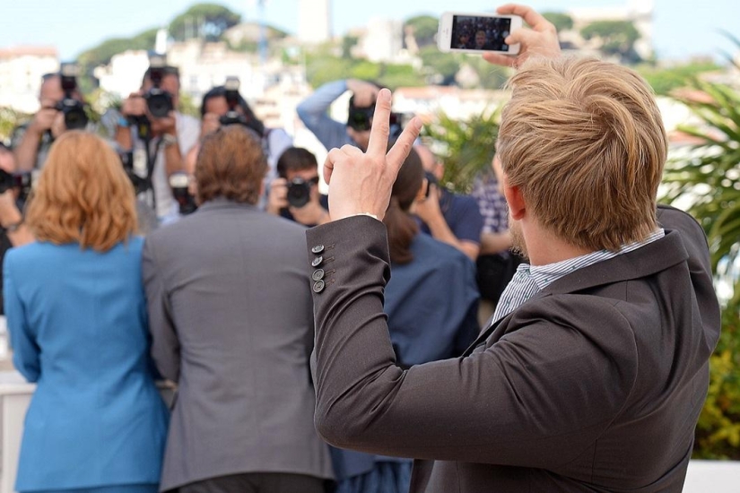 Las estrellas se toman selfies en Cannes Las estrellas se toman selfies en Cannes