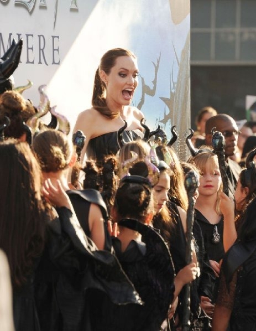 Las fotos más raras de Jolie
