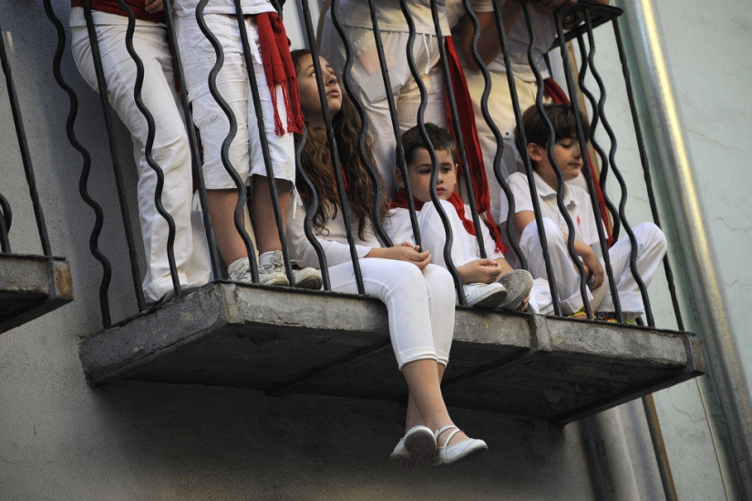 Las imágenes más emotivas de las fiestas españolas San Fermín 2013
