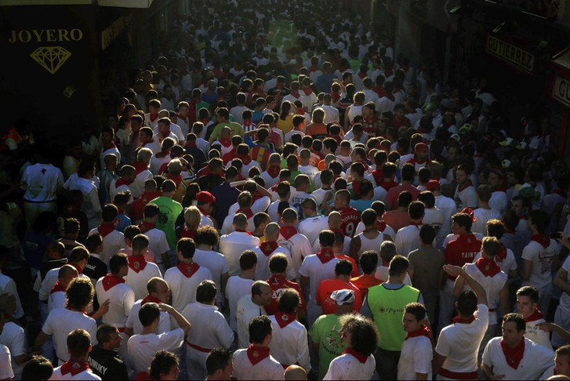 Las imágenes más emotivas de las fiestas españolas San Fermín 2013