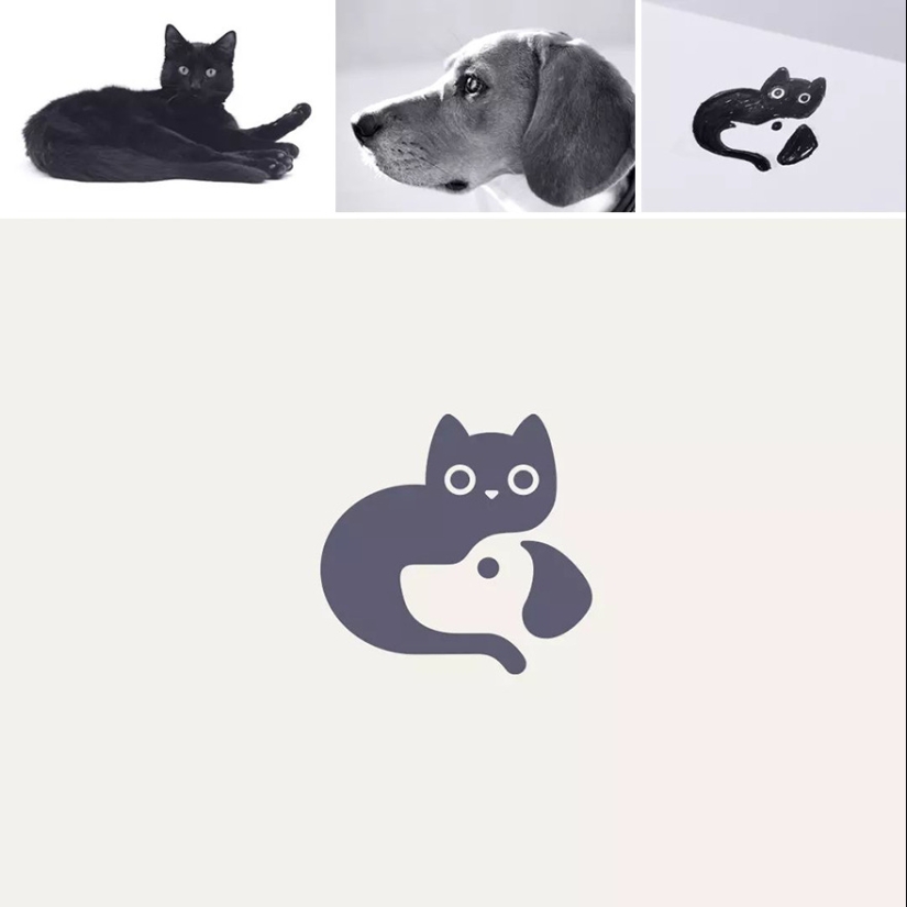 “Las inspiraciones pueden venir de todas partes”: 15 lindas ilustraciones de este diseñador de logotipos