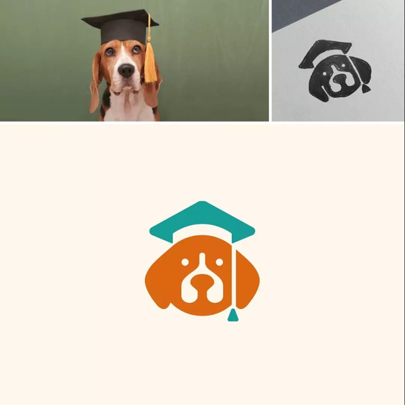 “Las inspiraciones pueden venir de todas partes”: 15 lindas ilustraciones de este diseñador de logotipos