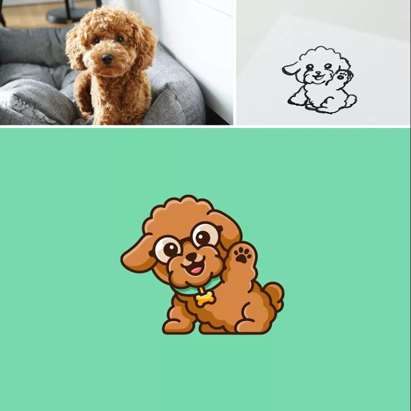 “Las inspiraciones pueden venir de todas partes”: 15 lindas ilustraciones de este diseñador de logotipos