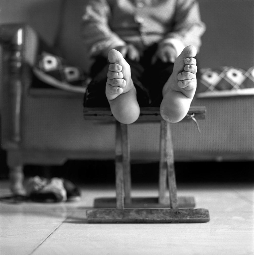 Las últimas chinas vivas con pies de loto Las últimas chinas vivas con pies de loto