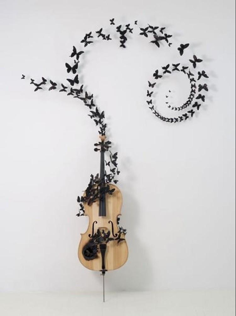 Las mariposas como arte