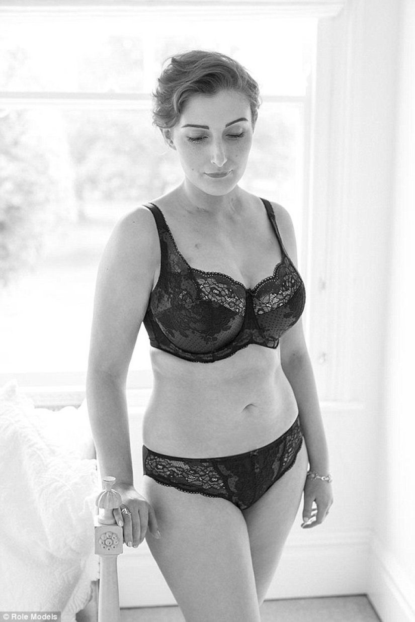 Las mujeres comunes se han convertido en modelos en anuncios de ropa interior