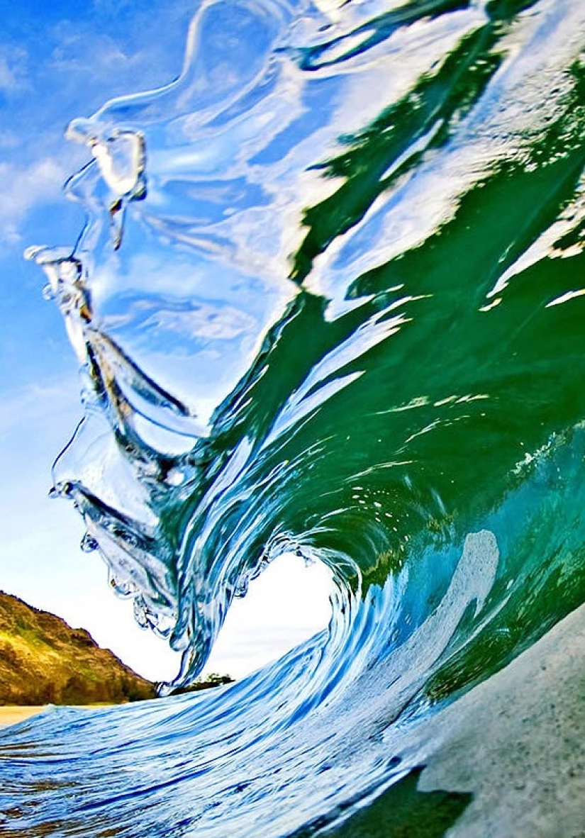 Las olas hawaianas más hermosas de Clark Little