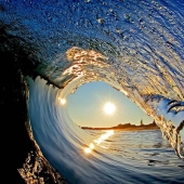 Las olas hawaianas más hermosas de Clark Little