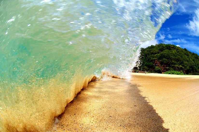 Las olas hawaianas más hermosas de Clark Little