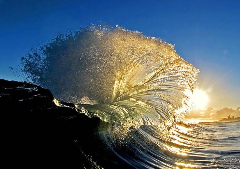 Las olas hawaianas más hermosas de Clark Little