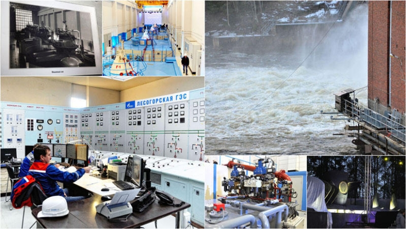 Launch of a hydraulic unit at the Lesogorskaya HPP Launch of a hydraulic unit at the Lesogorskaya HPP