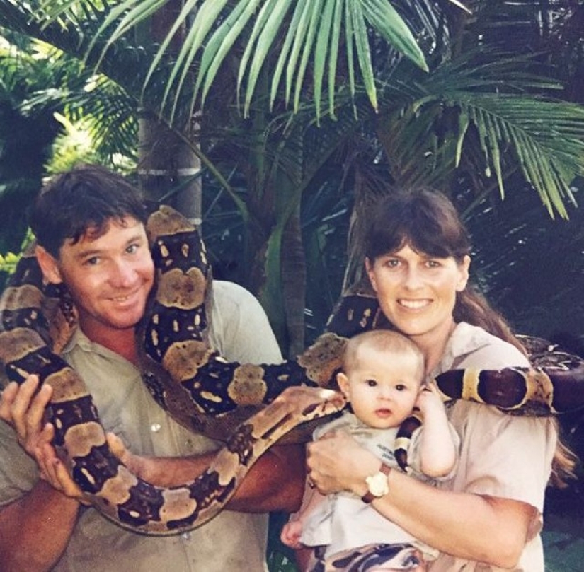 Legendary Steve Irwin's daughter is following in her father's footsteps Legendary Steve Irwin's daughter is following in her father's footsteps