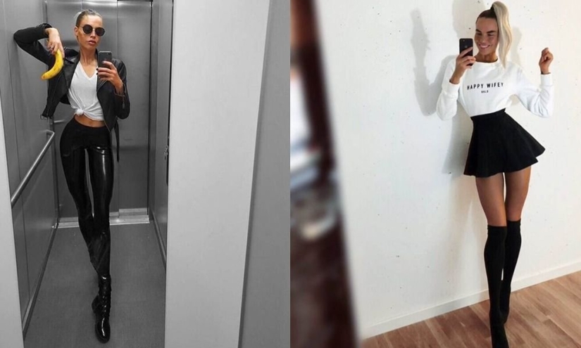 Legs 108 centimeters long: fitness beauty Iya Ostergren fell in love with her figure the whole world
