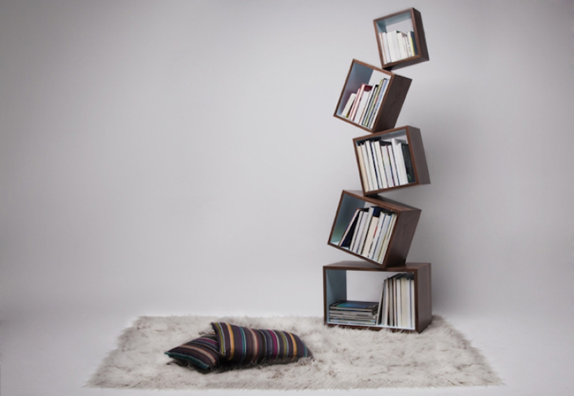 Librerías creativas que agregarán un toque a un interior aburrido Librerías creativas que agregarán un toque a un interior aburrido