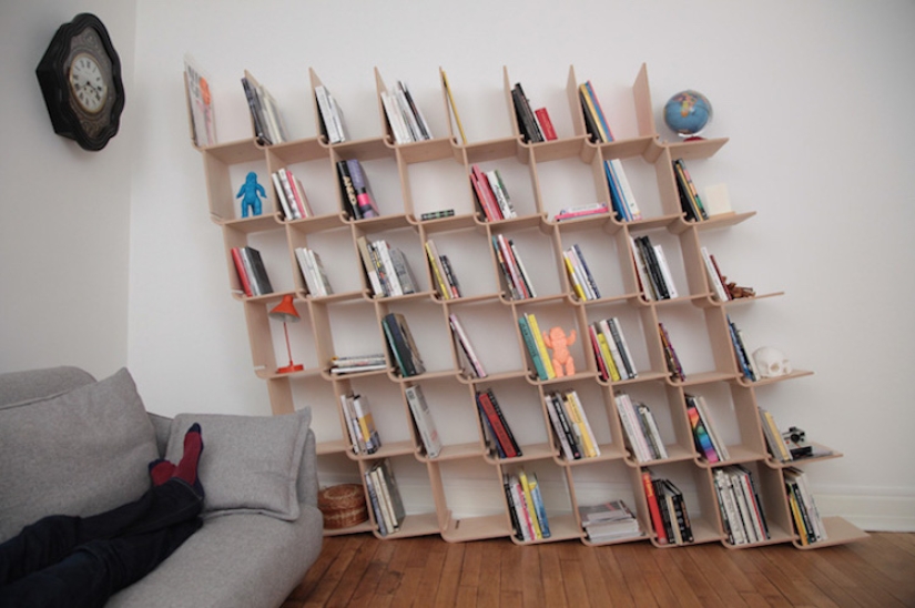 Librerías creativas que agregarán un toque a un interior aburrido Librerías creativas que agregarán un toque a un interior aburrido