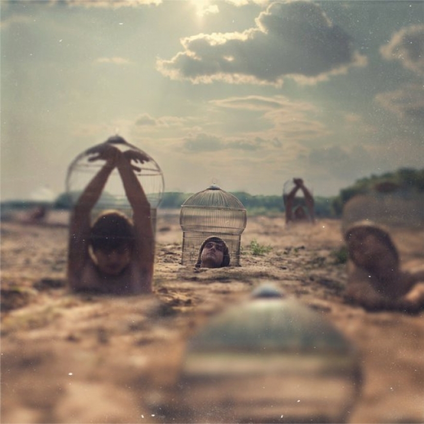 Like a bird in a cage: a Russian photographer shoots vulnerable and withdrawn people