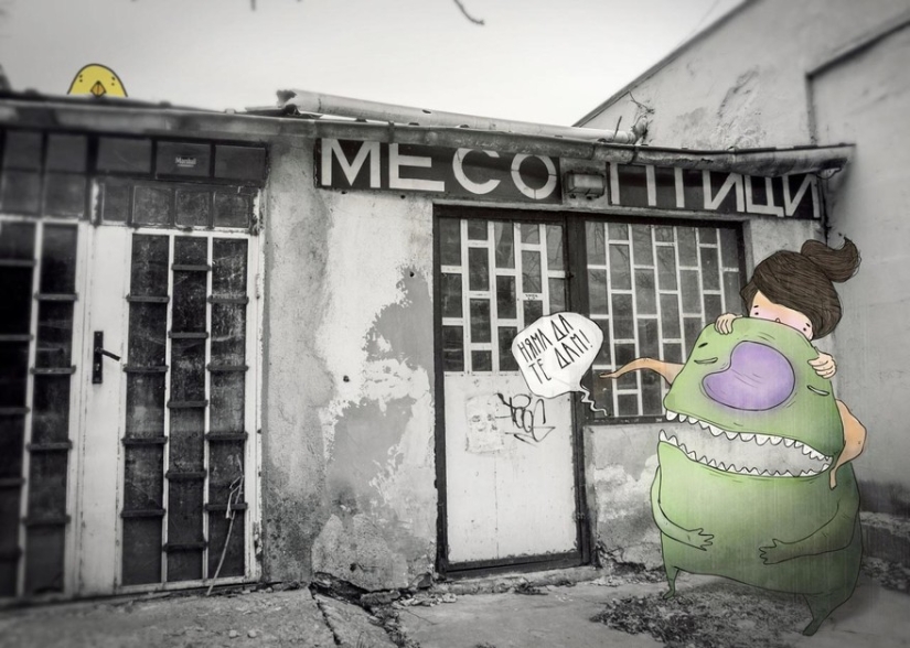 Lindos y perezosos: los monstruos del ilustrador búlgaro que se han apoderado de toda la ciudad Lindos y perezosos: los monstruos del ilustrador búlgaro que se han apoderado de toda la ciudad