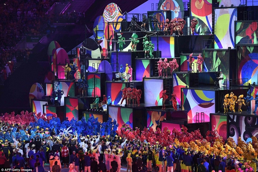Lo más destacado de la ceremonia de apertura de los Juegos Olímpicos de Verano en Río de Janeiro