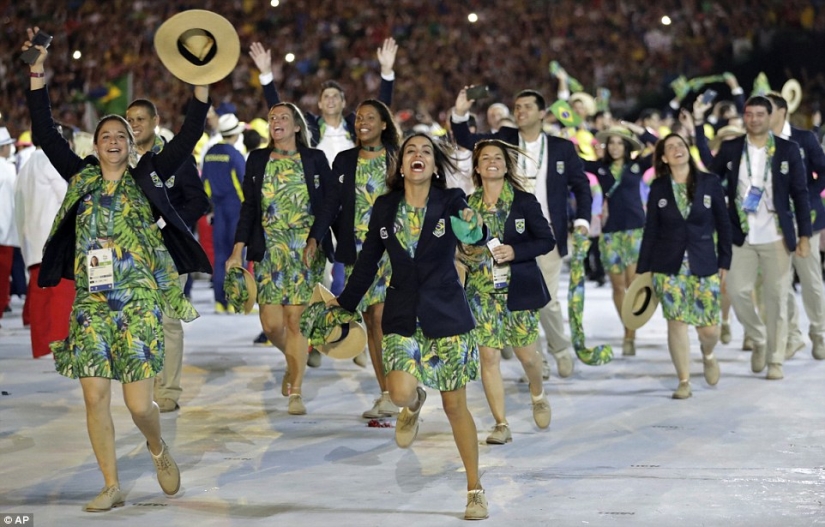 Lo más destacado de la ceremonia de apertura de los Juegos Olímpicos de Verano en Río de Janeiro